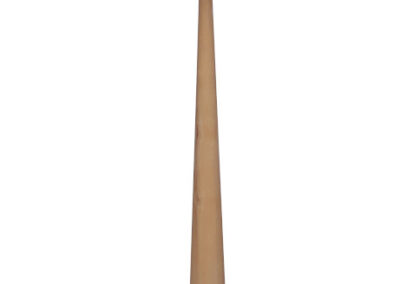 Lampe sur pied en bois naturel