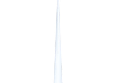 Lampada da terra bianca moderna