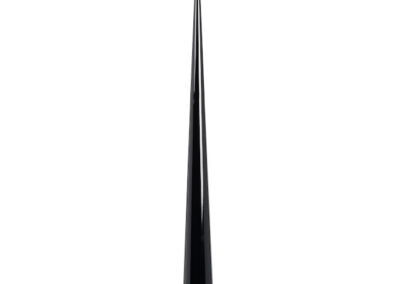Lampada de chão noir et argent