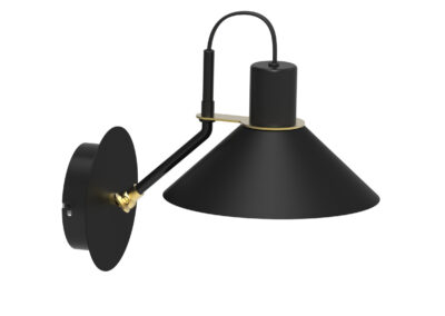 Applique murale noire moderne